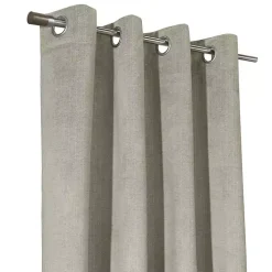 Taupe Paris Velvet Blackout Curtain Panel, 108 in.