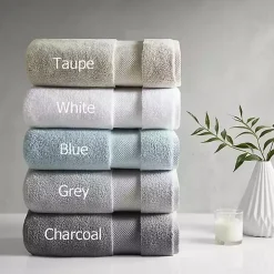 Taupe 6-pc. Cotton Bath Towel Set