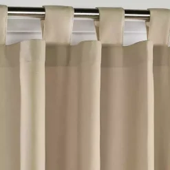 Taupe Weathermate Blackout Curtain Panel, 54 in.