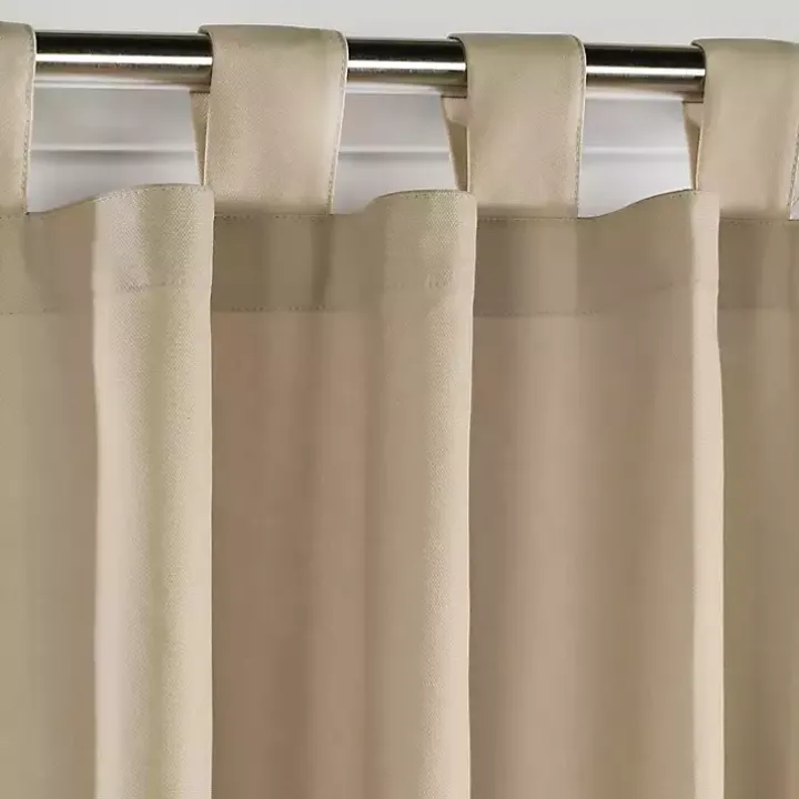 Taupe Weathermate Blackout Curtan Panel, 84 in.