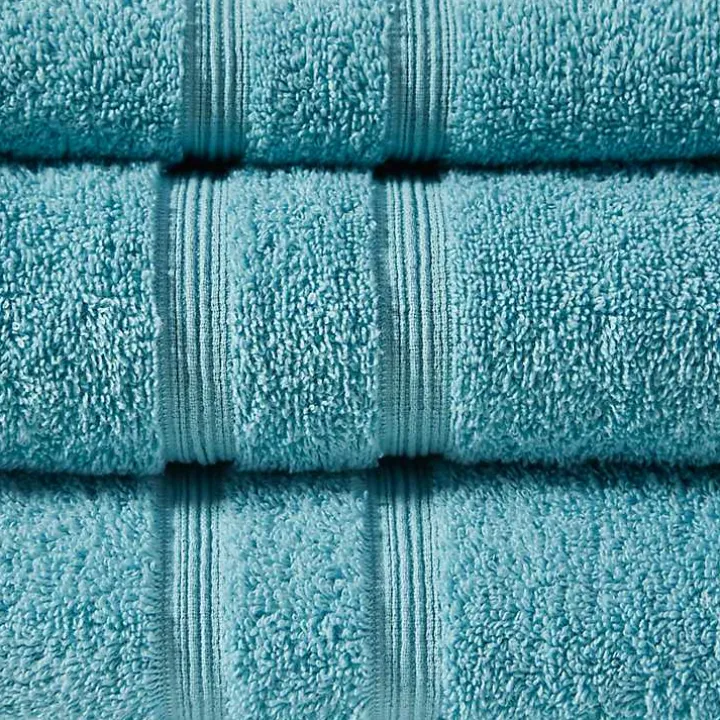 Teal Turkish Cotton 6-pc. Towel Set