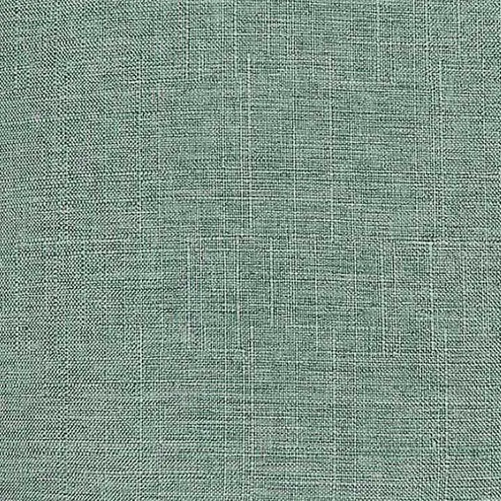 Teal Upholstered Eliza Round Storage Ottoman