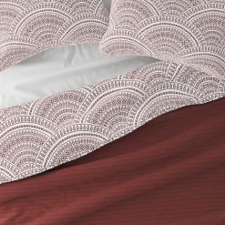 Terra Scalloped Reversible 3-pc. Queen Quilt Set