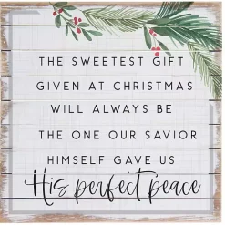 The Sweetest Gift Wood Wall Plaque