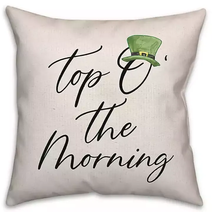 Top O' the Morning Pillow