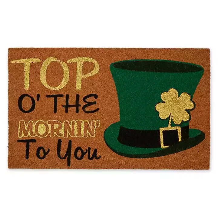 Top O' the Morning to You Doormat