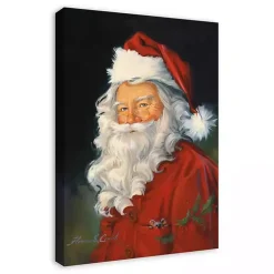 Traditional Santa Claus Canvas Art Print
