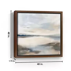 Tranquil Reflections Framed Canvas Art Print