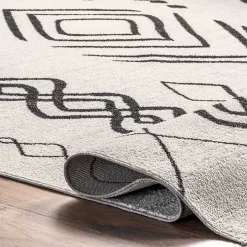 Transitional Moroccan Washable Runner