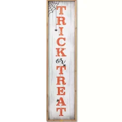 Trick or Treat Halloween Porch Board