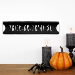 Trick or Treat Street Wall Plaque