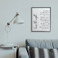 Twas the Night Framed Wall Plaque