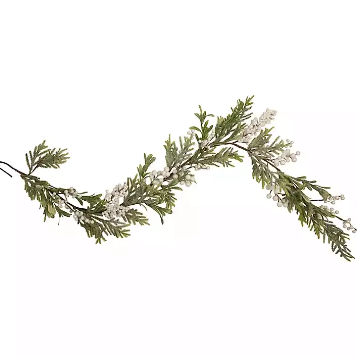 Twig and Frosted Berry Garland