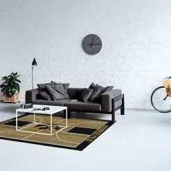 University of Iowa Courtside Area Rug, 4x6