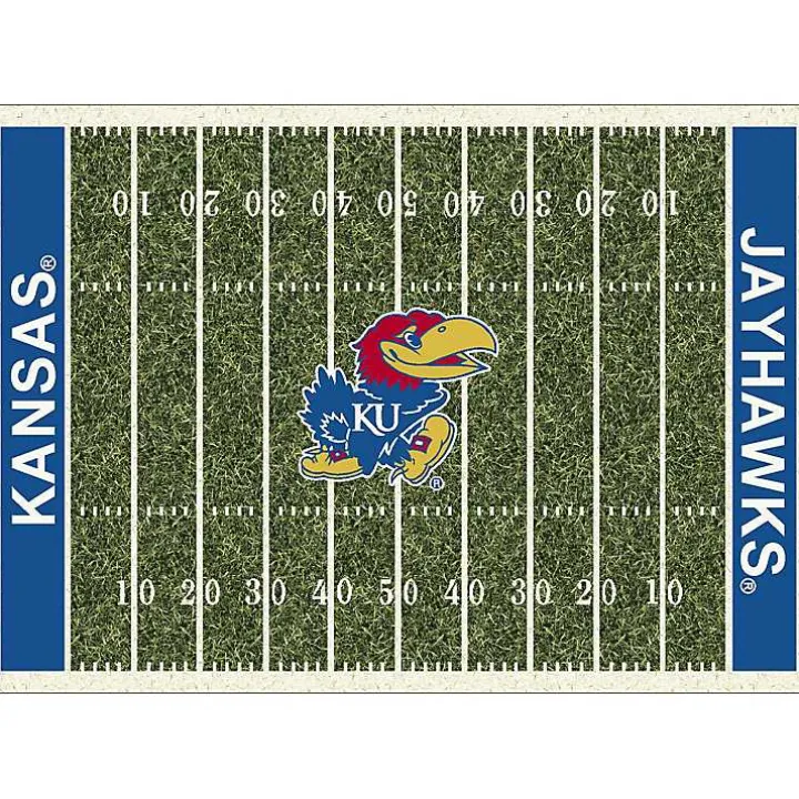 University of Kansas Homefield Area Rug, 6x8