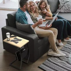 University of Nebraska Wood C-Table