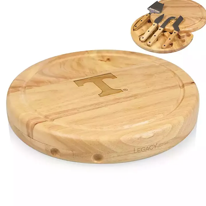 University of Tennessee Cheese Board and Tool Set