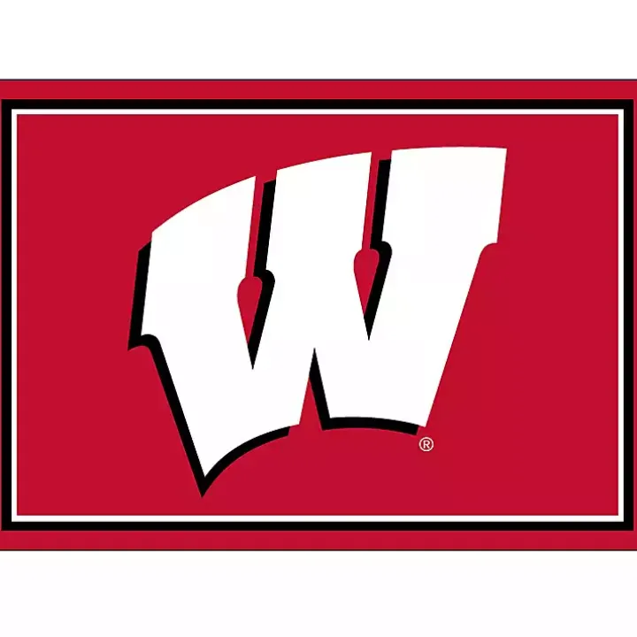 University of Wisconsin Area Rug, 3x4