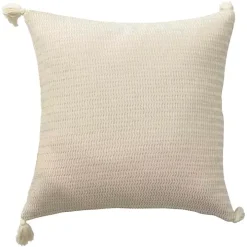 Vanilla Trapeze Organic Cotton Throw Pillow