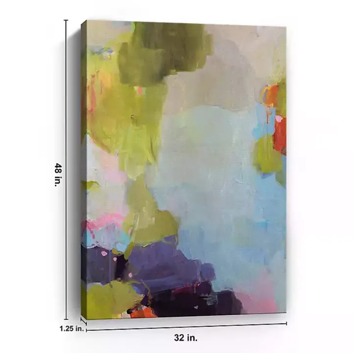 Velvet Skies Abstract Giclee Canvas Art Print