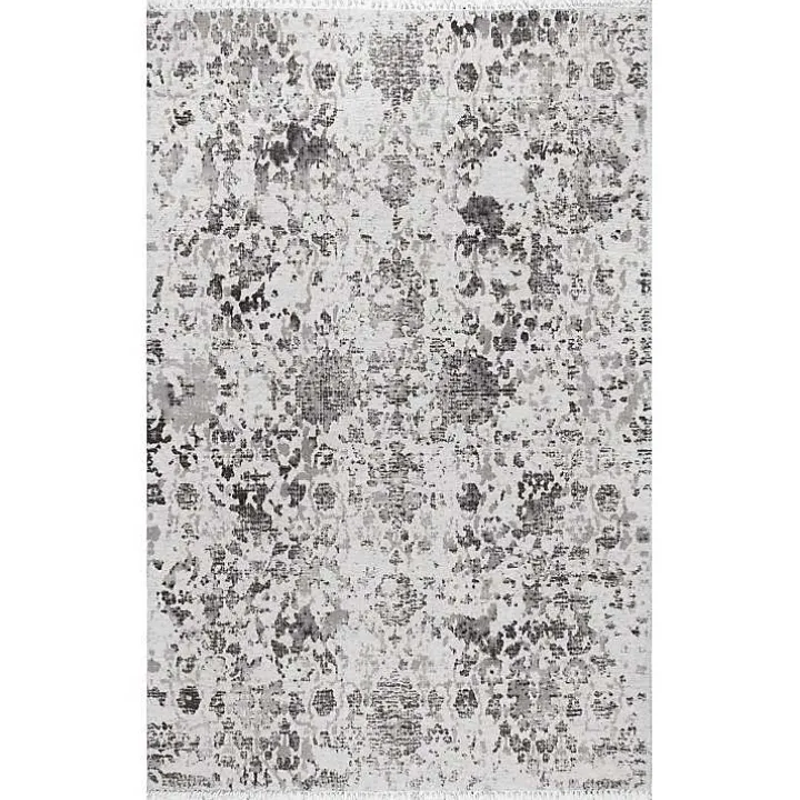 Vintage Ezra Fringe Area Rug, 5x8