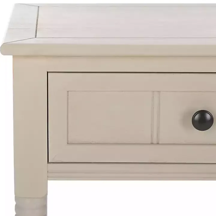 Vintage Gray 2-Drawer Samantha Console Table