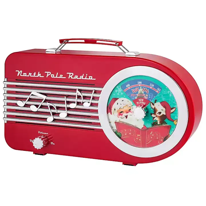 Vintage North Pole Radio