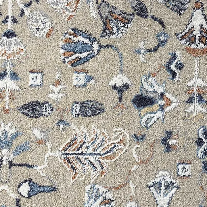 Vista Blue Beige Accent Rug, 2x3