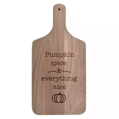 Walnut Pumpkin Spice Everything Nice Cutting Board