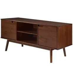 Walnut Solid Wood TV Console