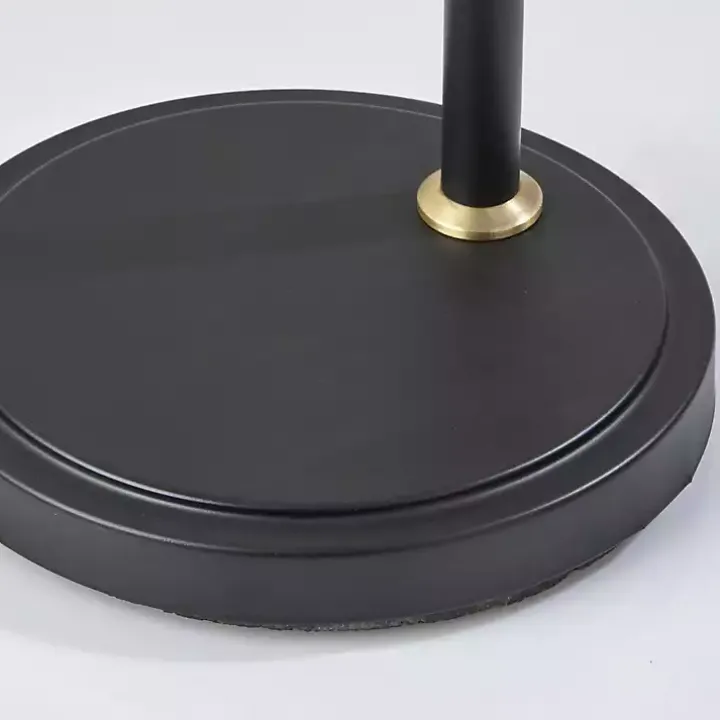 Walter Smoked Glass Floor Lamp