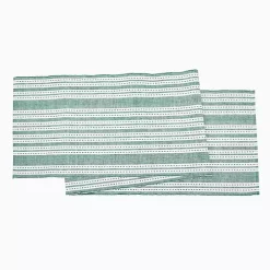 Warner Emerald Stripe Table Runner