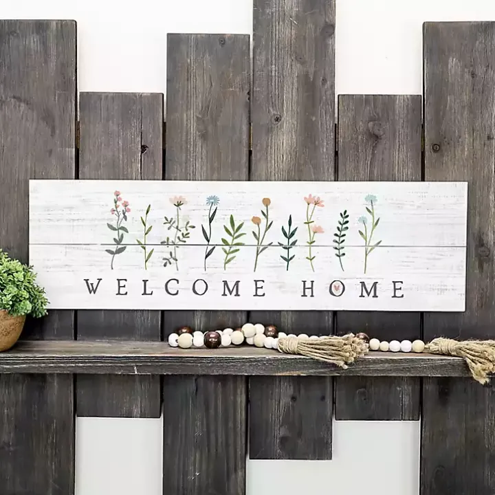 Welcome Home Wall Plaque