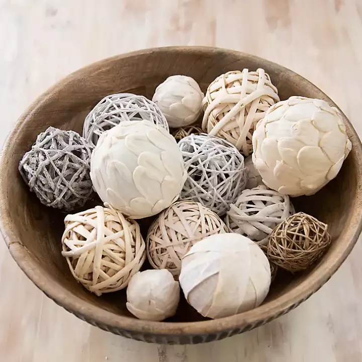 White Dried Orb Bag