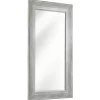 White Driftwood Framed Leaner Mirror