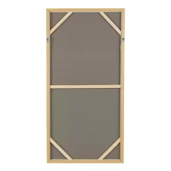 White Geometric Dimensional Canvas Art Print