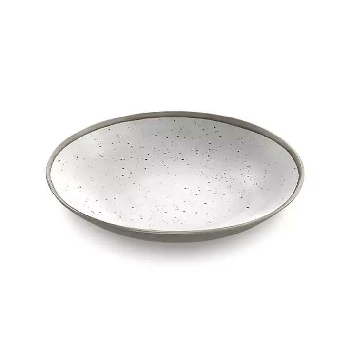 White Haven Melamine Low Bowls, Set of 6