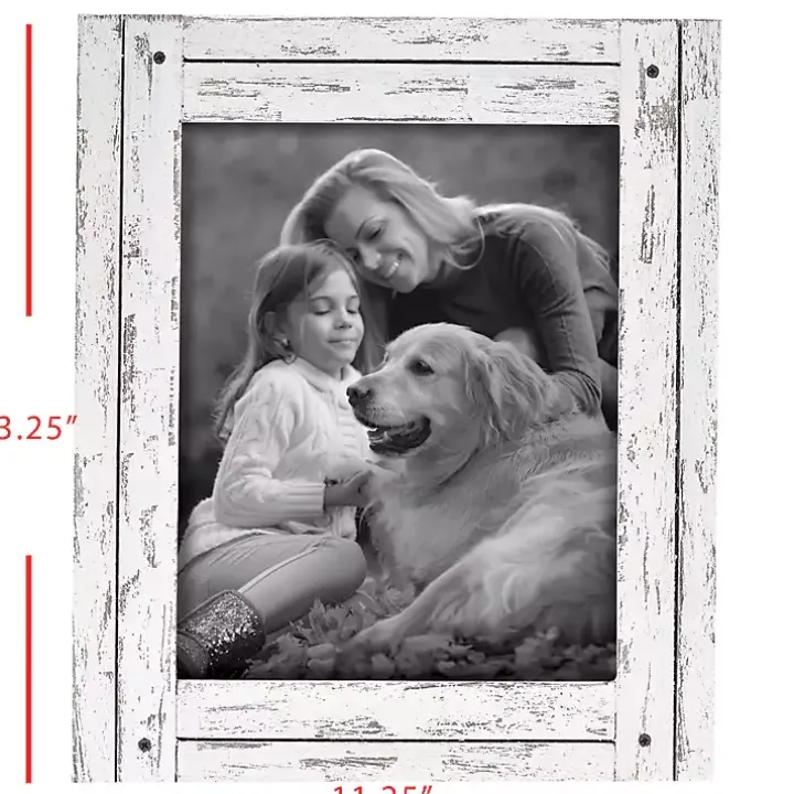 White Heartland Picture Frame, 8x10