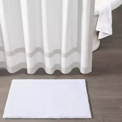 White High Pile Marshmallow Bath Mat, 30 in.