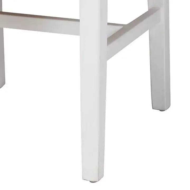 White Mahogany Woven Talli Dining Chair