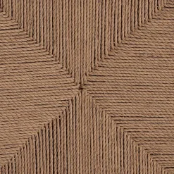 White Mahogany Woven Talli Dining Chair