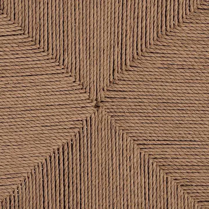 White Mahogany Woven Talli Dining Chair