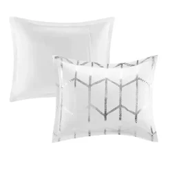 White Metallic 5-pc. California King Comforter Set