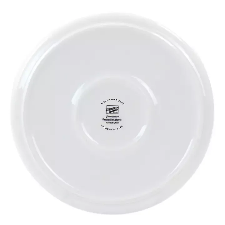 White Modern Ceramic 16-pc. Dinnerware Set