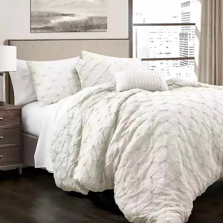 White Ravello 5-pc. Full/Queen Comforter Set