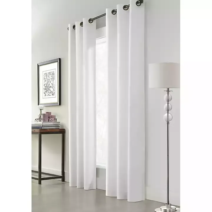 White Room Darkening Curtain Panel Set, 63 in.
