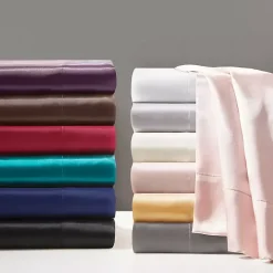 White Satin 6-pc. Full Sheet Set