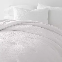 White Waffle Ultra-Soft 3-pc. Twin Comforter Set