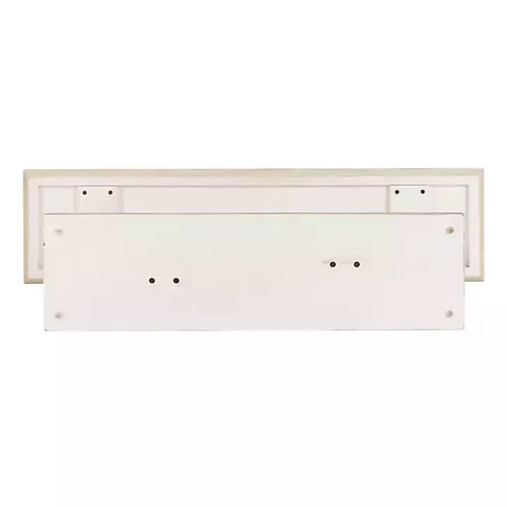 Whitewashed Ramus Console Table