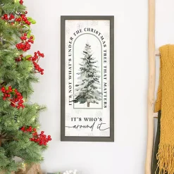 Who's Around the Tree Wall Plaque
